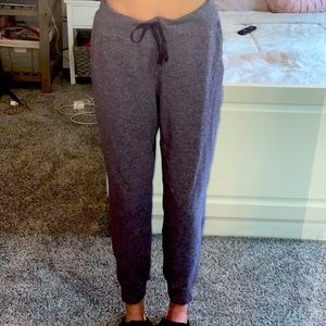 Maroon/gray Lululemon Joggers - good as new